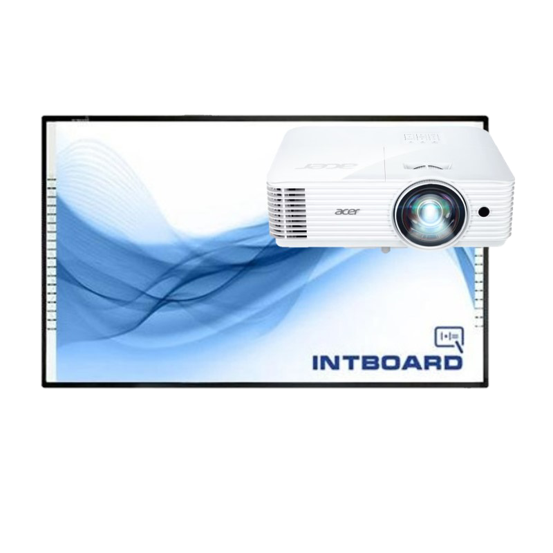 Інтерактивна дошка Intboard UT-TBI92X та короткофокусний проєктор Acer (S1386WH)